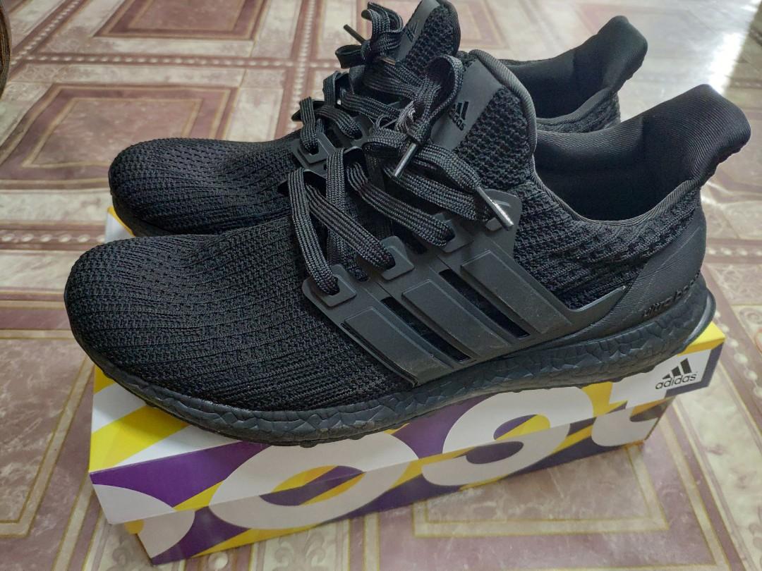 Ultra boost black online replica