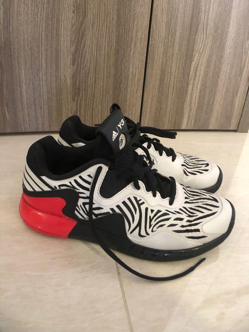 Adidas x Y3 Tennis shoes Roland Garros Limited Edition 38, Women's Fashion,  Footwear, Sneakers on Carousell