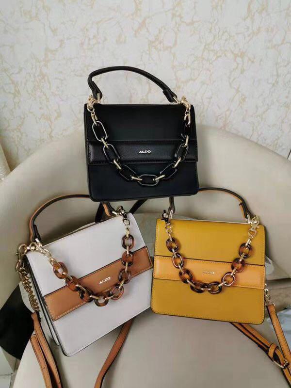 Aldo 3 Way Plastic Chained Sling Bag Women S Fashion Bags