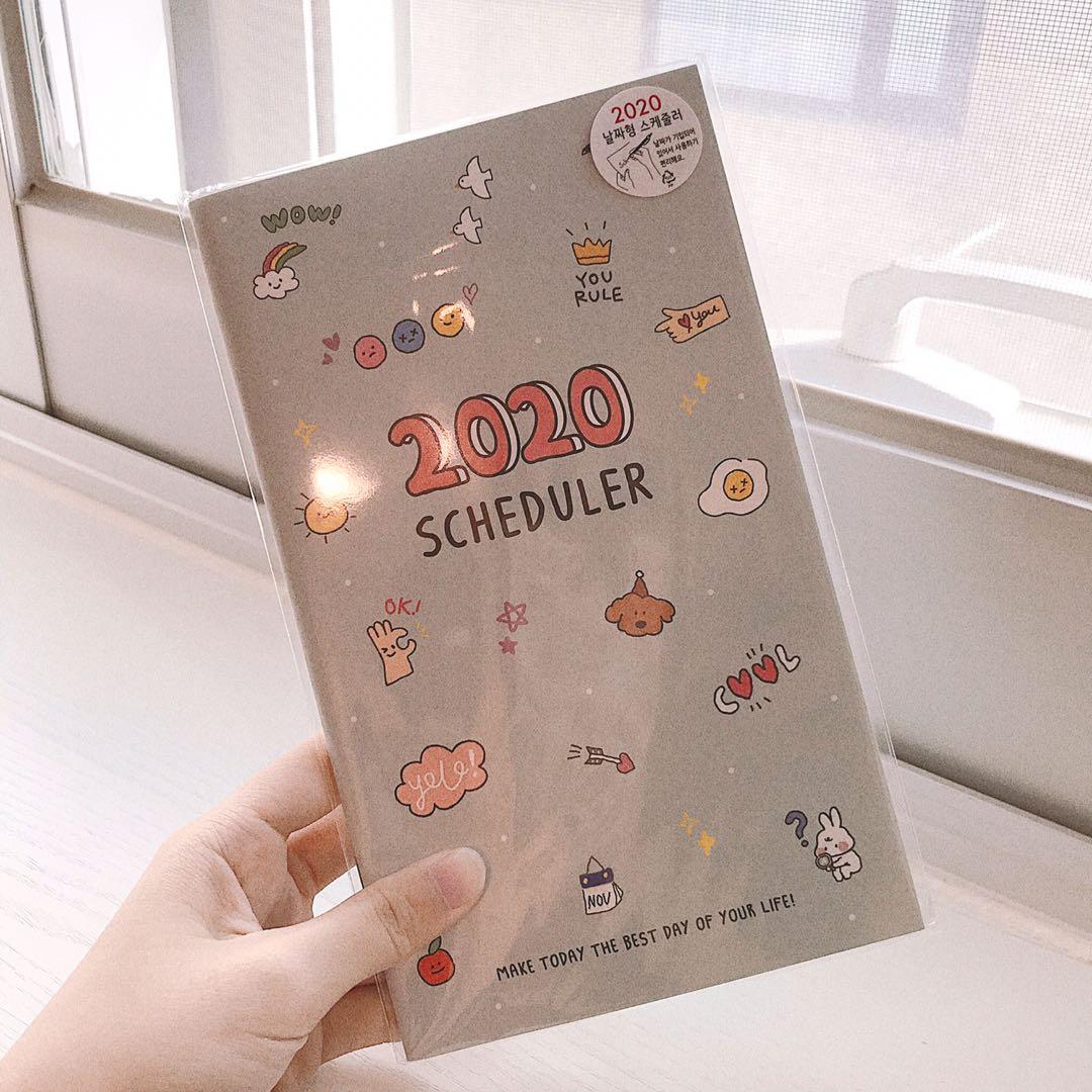 ARTBOX KOREA 2020 planner/ scheduler, Hobbies & Toys, Memorabilia & Collectibles, Fan