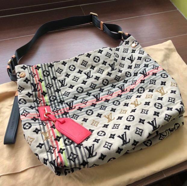 Louis Vuitton Cheche Bohemian Handbag Monogram Jacquard Fabric
