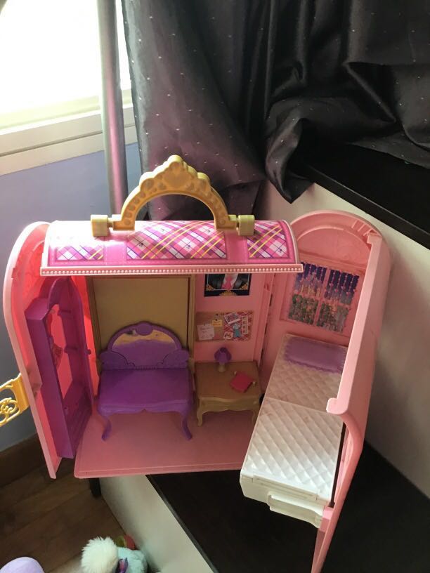 Barbie house suitcase hotsell