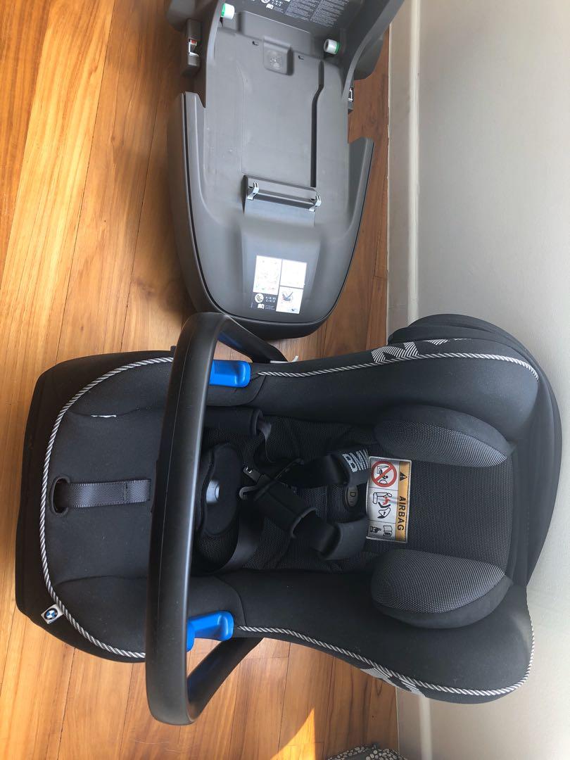 BMW baby car seat (group 0+), Babies & Kids, Going Out, Car Seats on