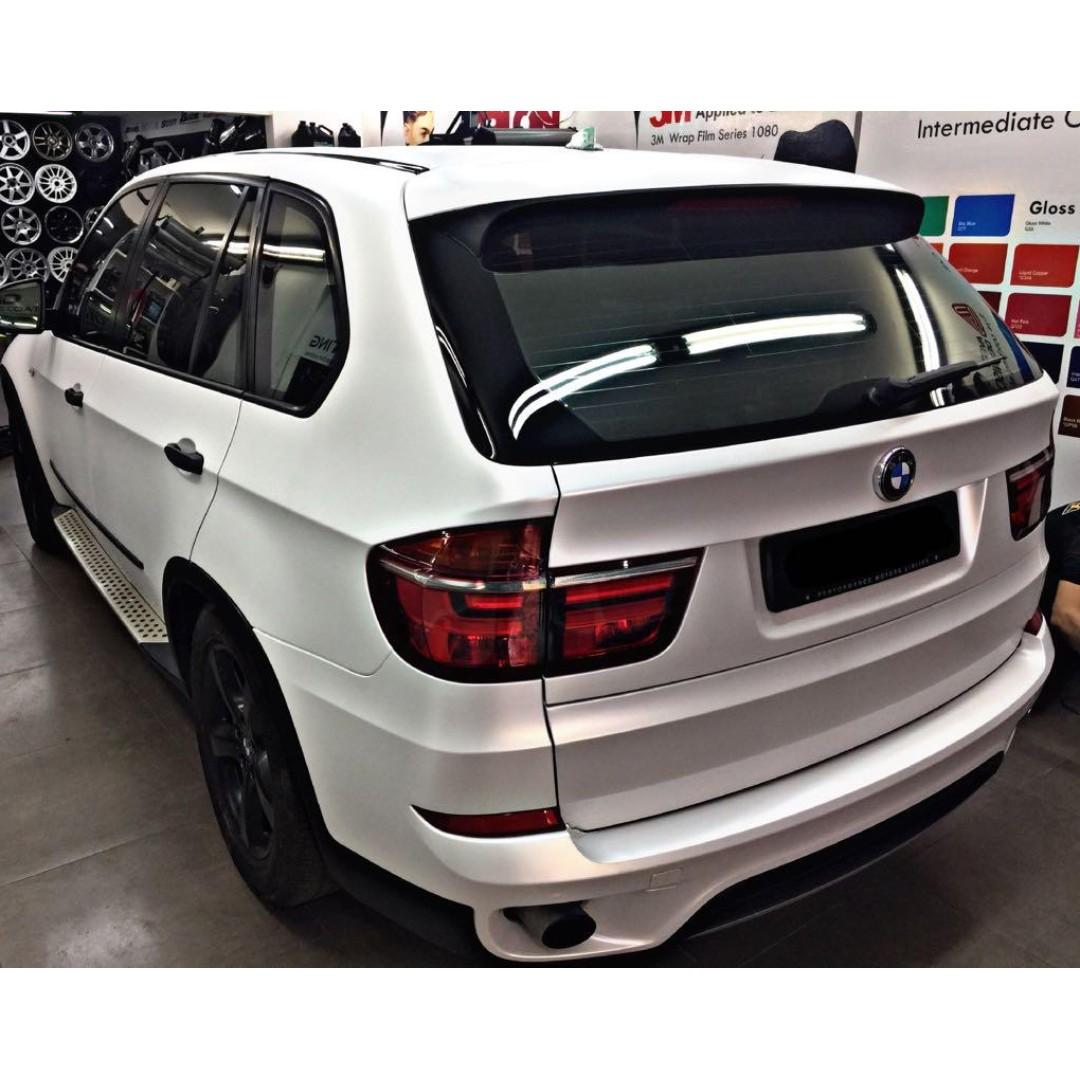 Bmw Whole Car Sticker Wrapping Car Accessories Accessories On Carousell