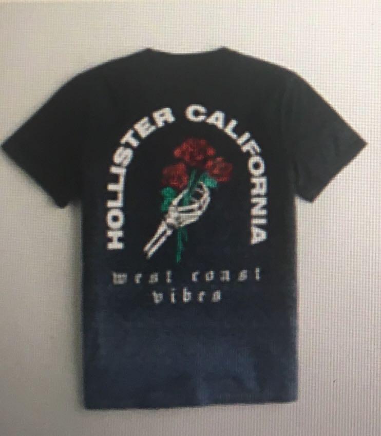 Rose hollister shirt sale