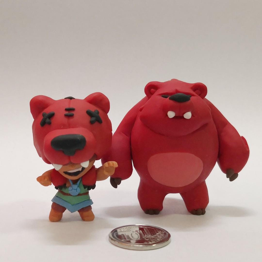 Brawl Stars Nita Bear Figurine Handmade Hobbies Toys Toys Games On Carousell - brawl star nita