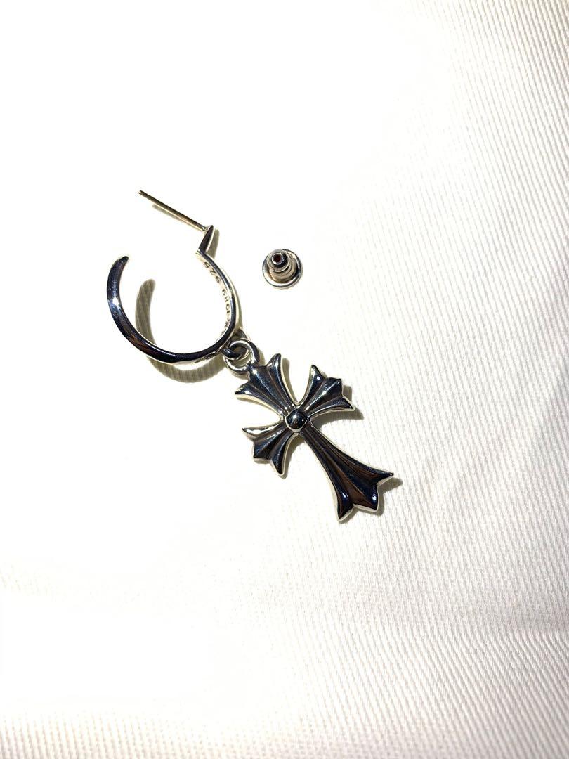 Chrome hearts cross earring outlet
