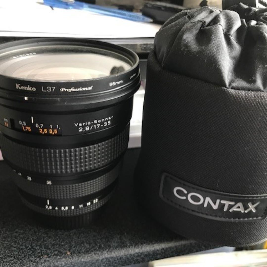 Contax Vario-Sonnar T 17-35mm f/2.8 AF N Lens 97%，近全新, 攝影