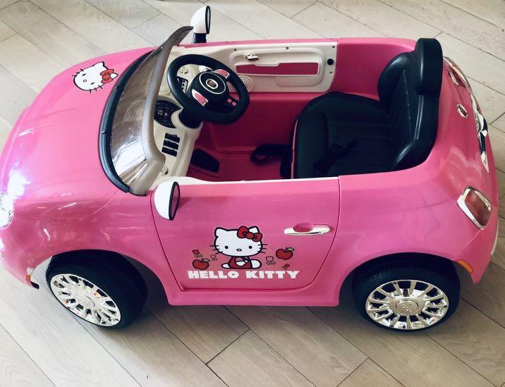 hello kitty toy car