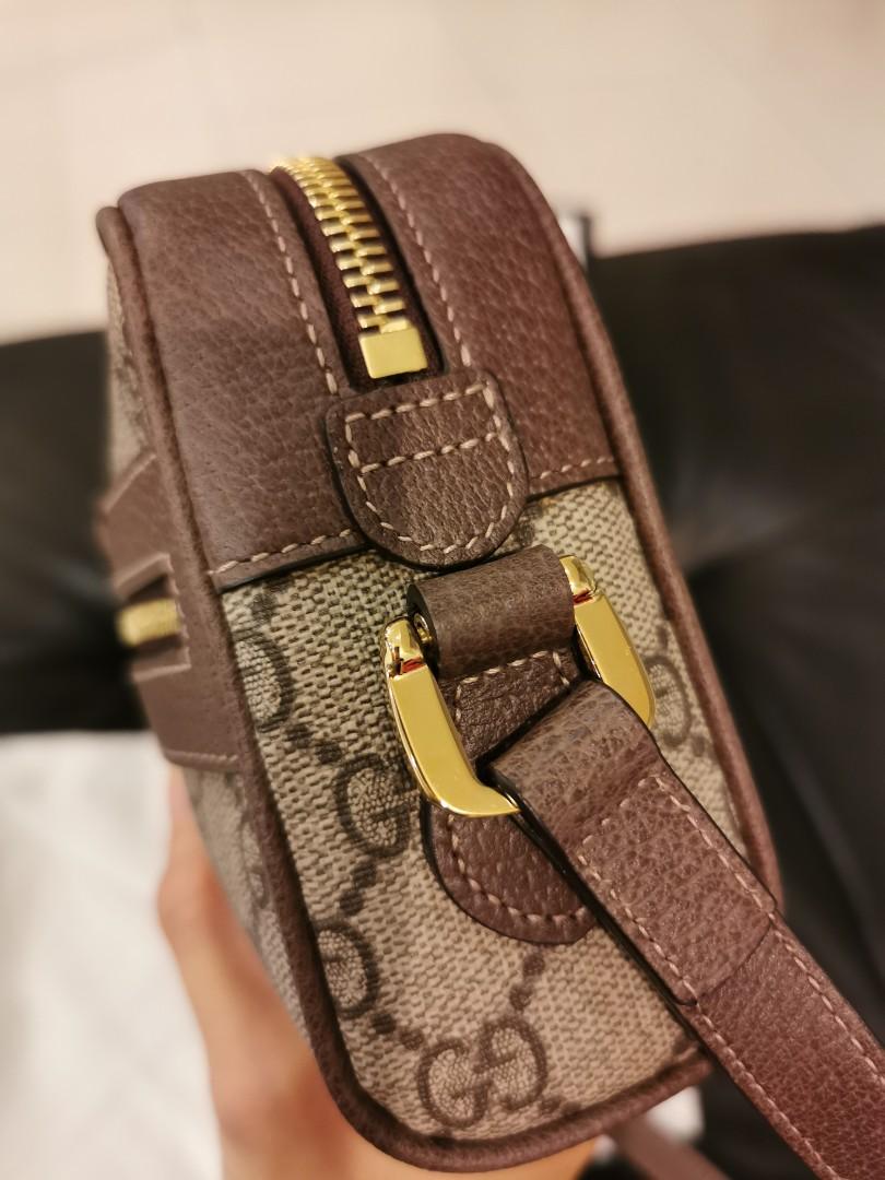 Arriba 100+ imagen gucci crossbody with red and green strap