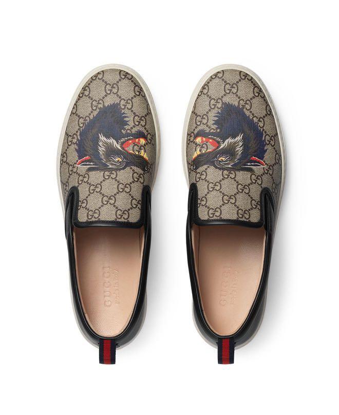 gucci wolf shoes