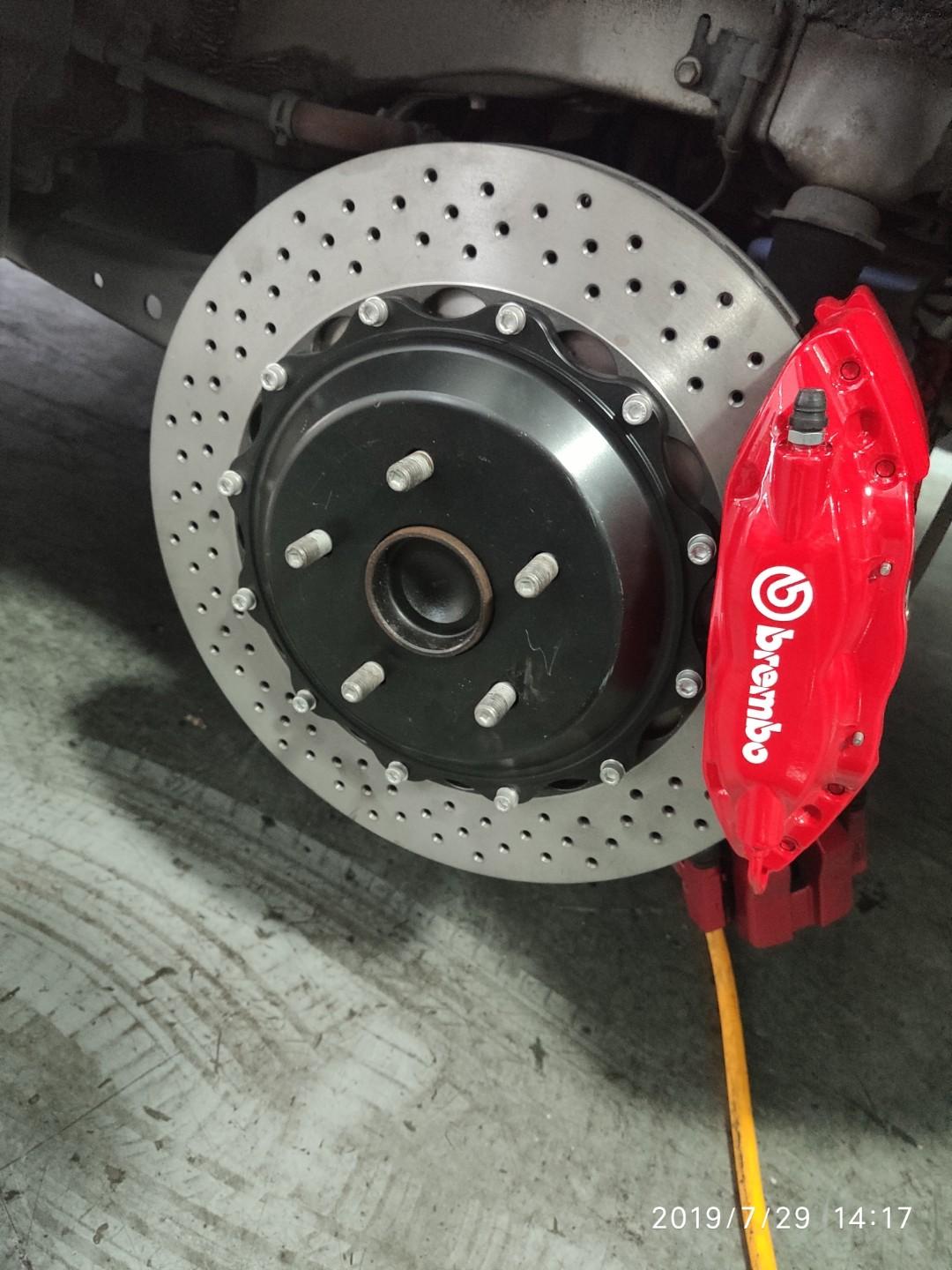 Harrier Zsu60 Brembo Big Brake Kit FS, Car Accessories, Tyres & Rims on