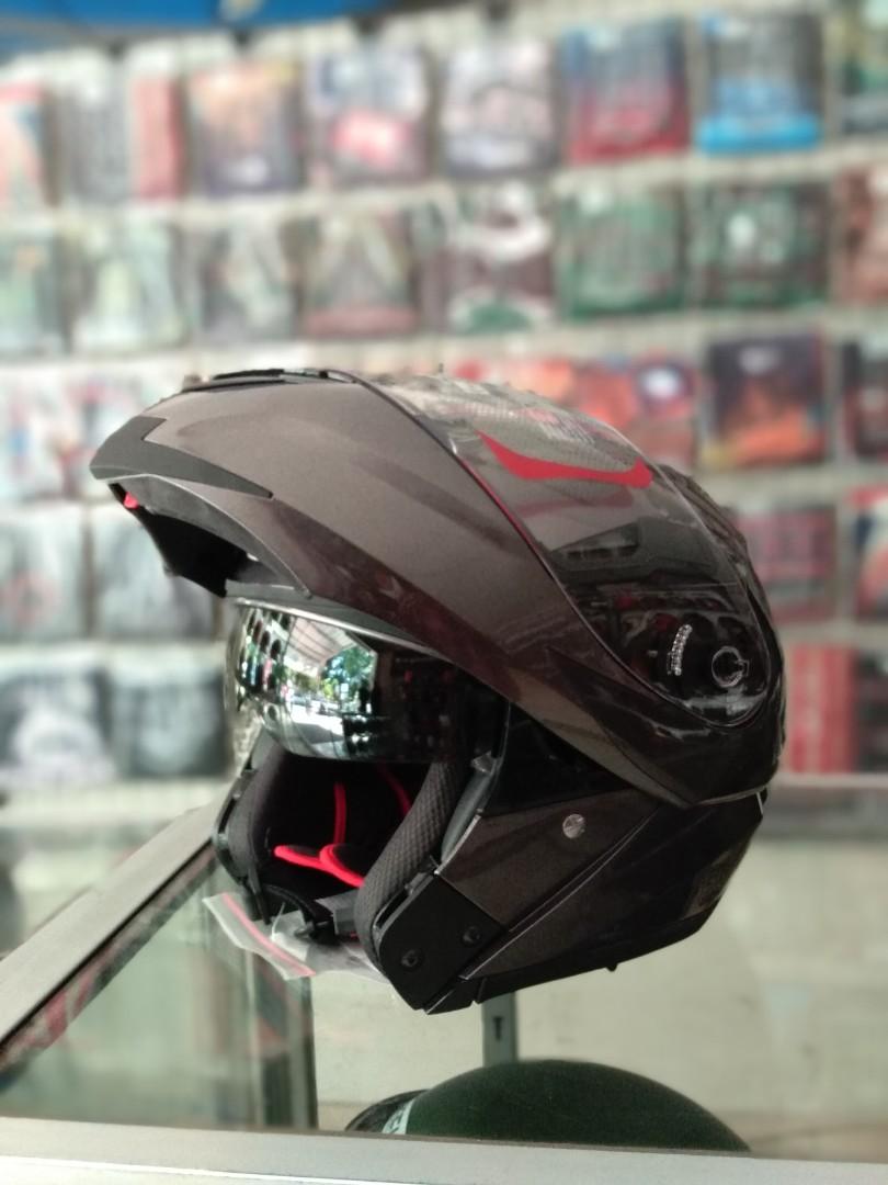 Helm KYT RRX Modular, Aksesoris Mobil di Carousell