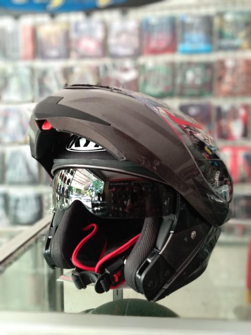 Helm KYT RRX Modular, Aksesoris Mobil di Carousell
