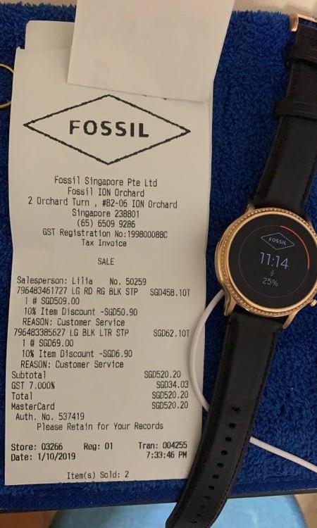 Fossil, Luxury, Watches on Carousell