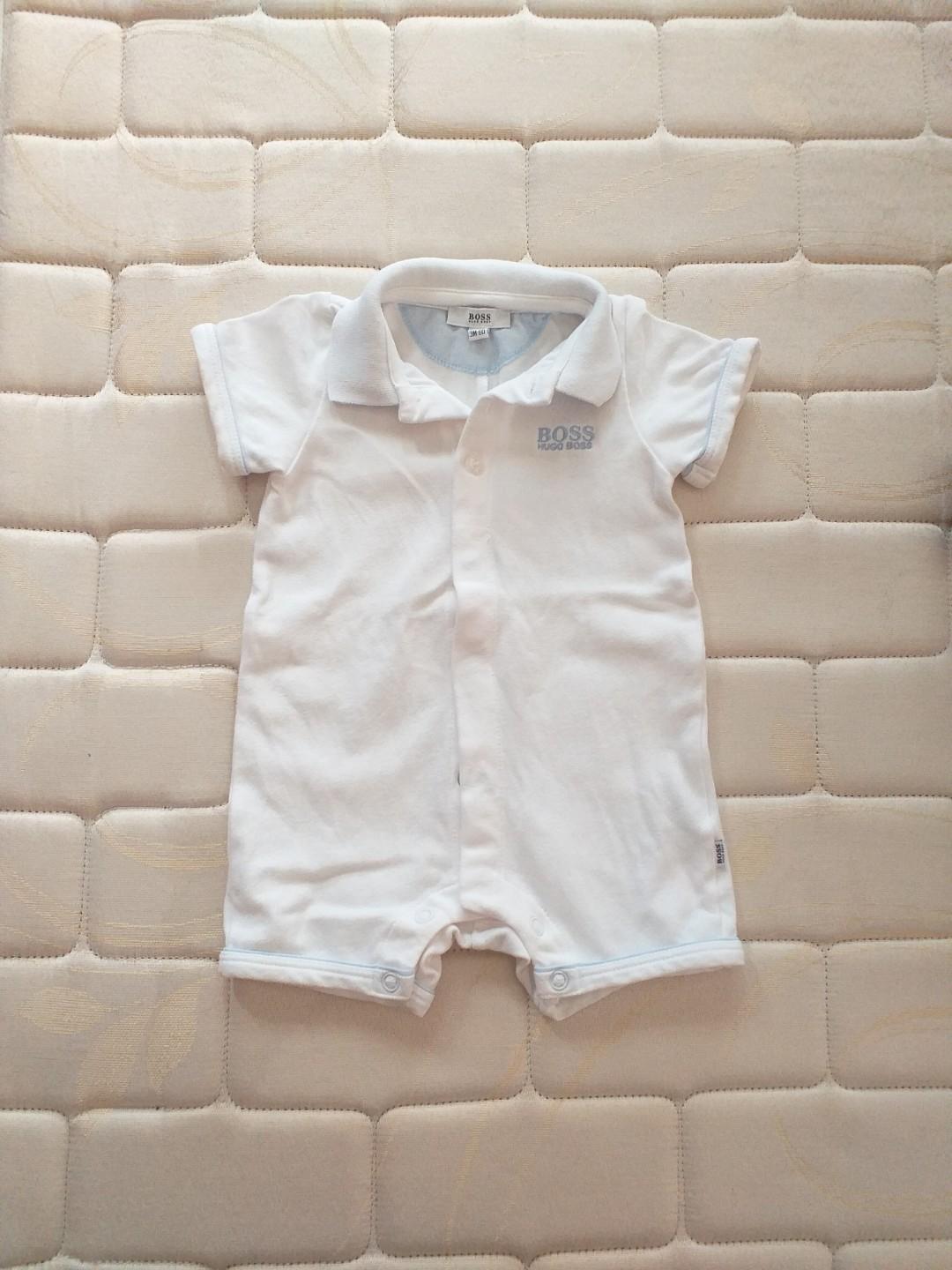hugo boss baby girl romper