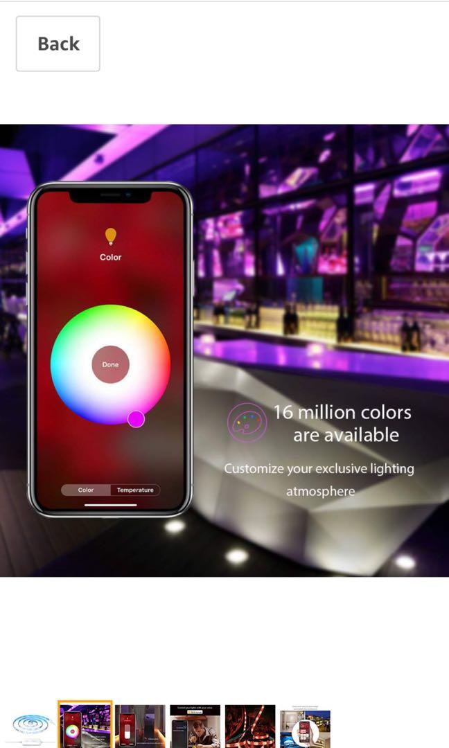 iHaper L3 Smart Light Strip Apple HomeKit LED Strip Lights, 16