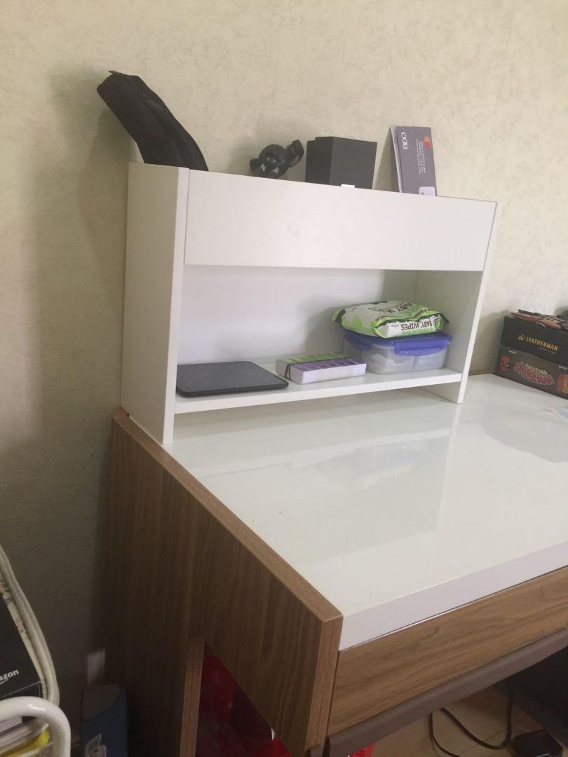 Ikea Add On Shelf Tabletop Shelves Desktop Organizer On Carousell