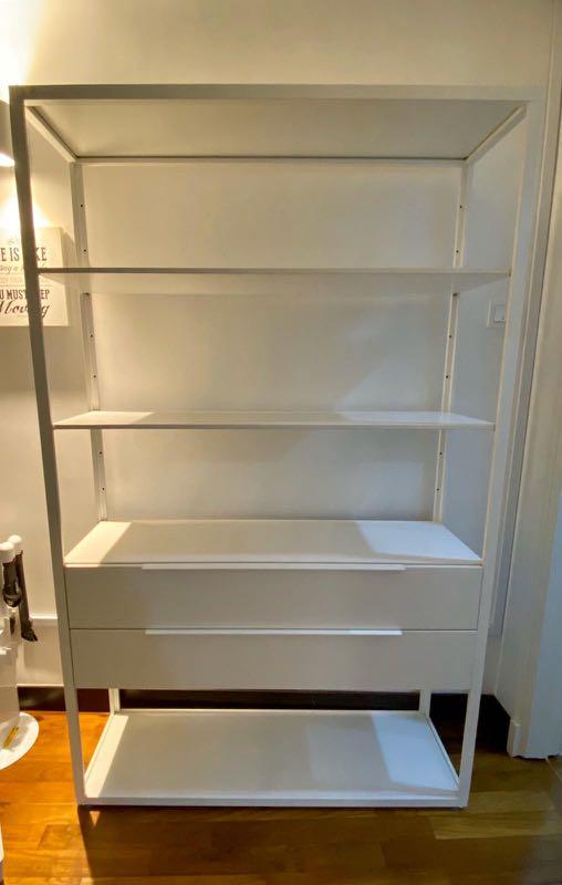 Ikea Fjalkinge Bookcase Shelving Unit Drawers Furniture Shelves Drawers On Carousell