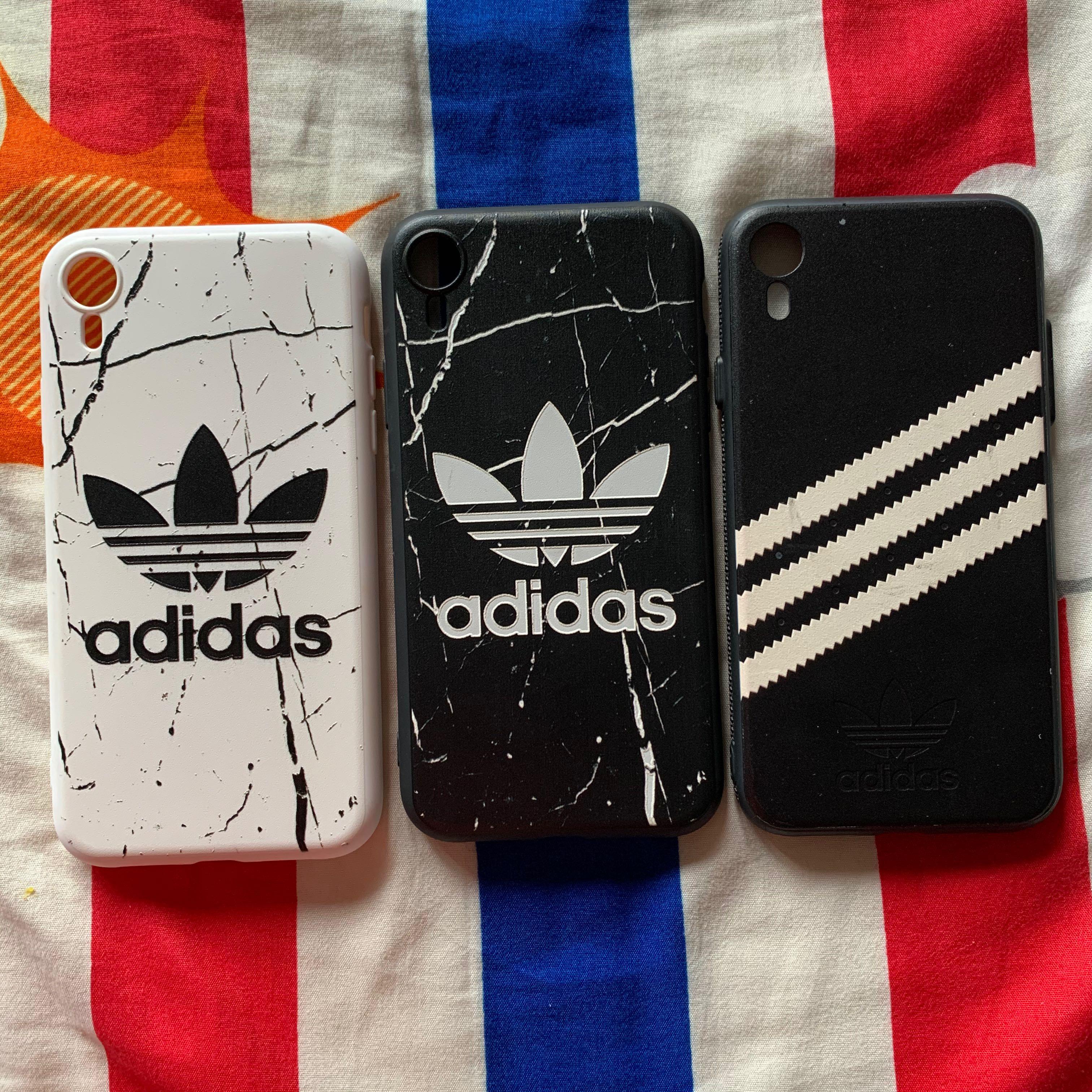 Iphone Xr Adidas Case Mobile Phones Tablets Mobile Tablet Accessories Cases Sleeves On Carousell