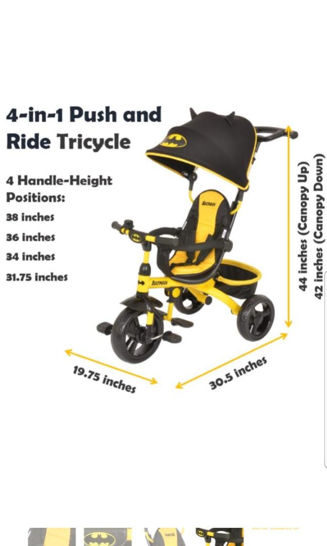 batman tricycle stroller