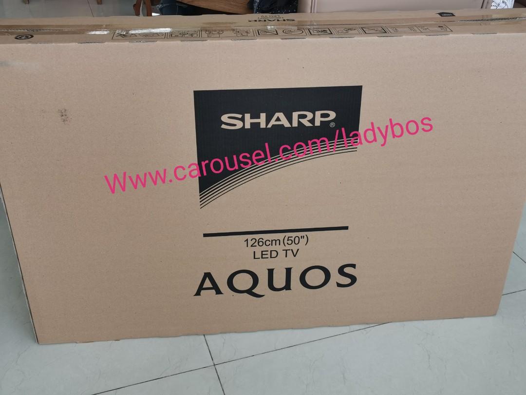 LED TV sharp Aquos 50 in 2T C50AD1I, Elektronik, TV & Perlengkapan