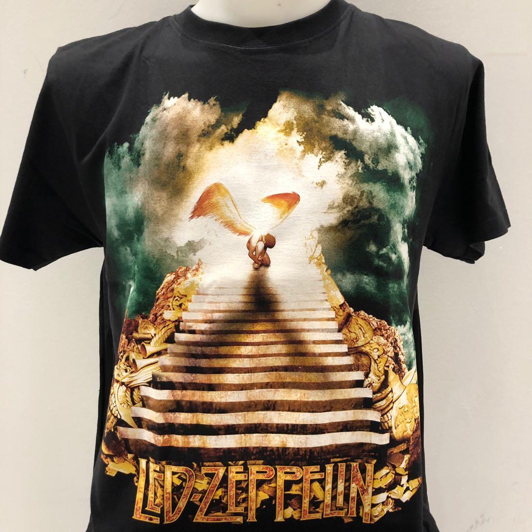 Led Zeppelin Stairway To Heaven Rock T Shirt Lz Women S Fashion Clothes Tops On Carousell