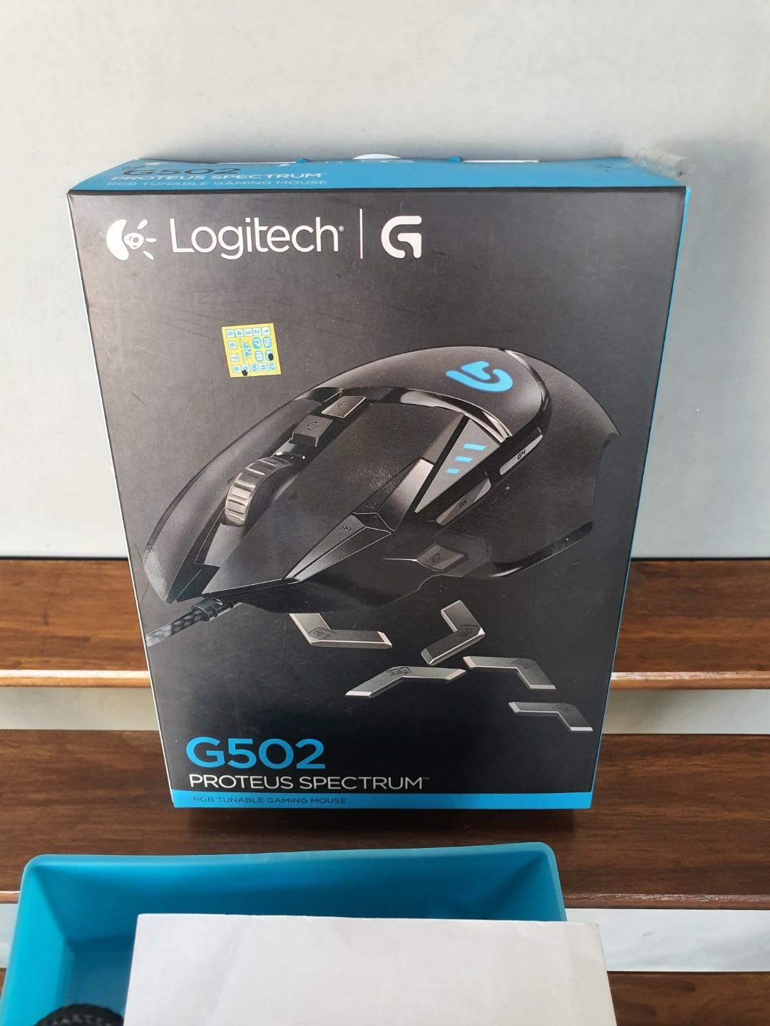 Logitech G502 Proteus Spectrum Mouse (Super Like new), Elektronik, Bagian Komputer & Aksesoris