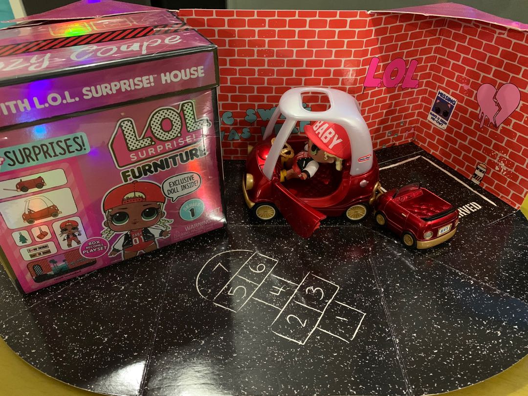 cozy coupe lol surprise