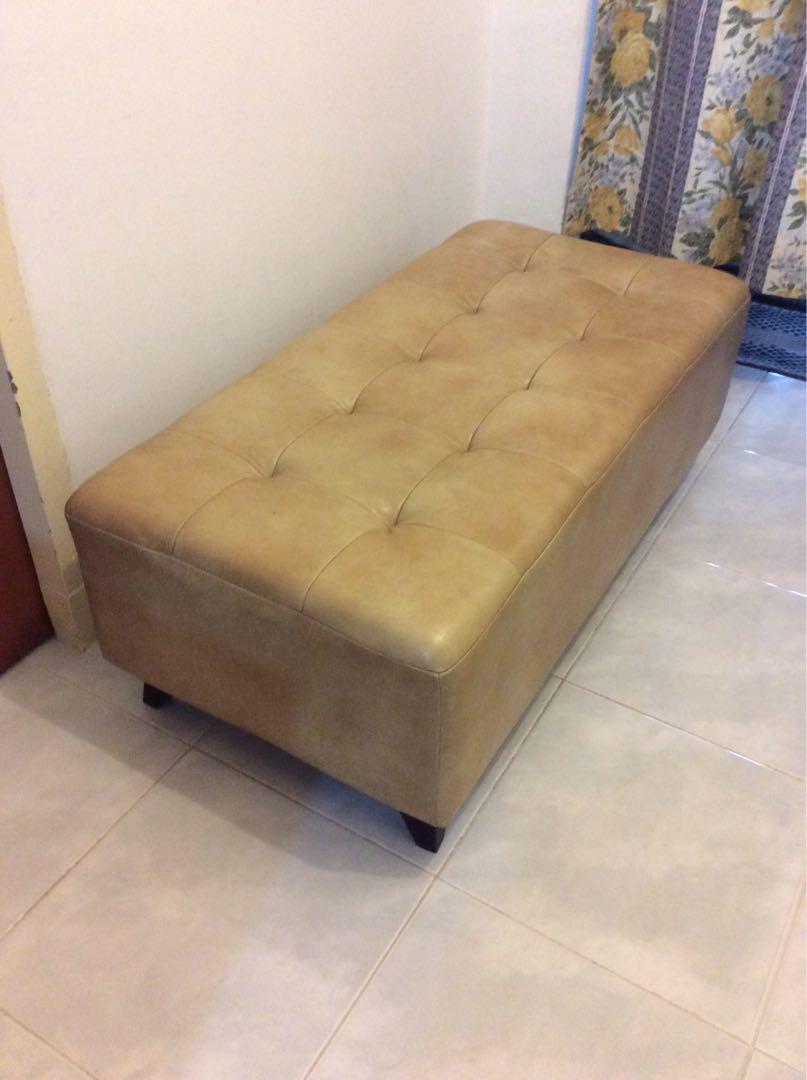 Minimalist Ottoman Bench Free Ikea Chair Or Bar Stool Furniture Sofas On Carousell