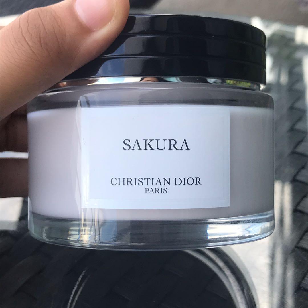 Dior sakura body cream store