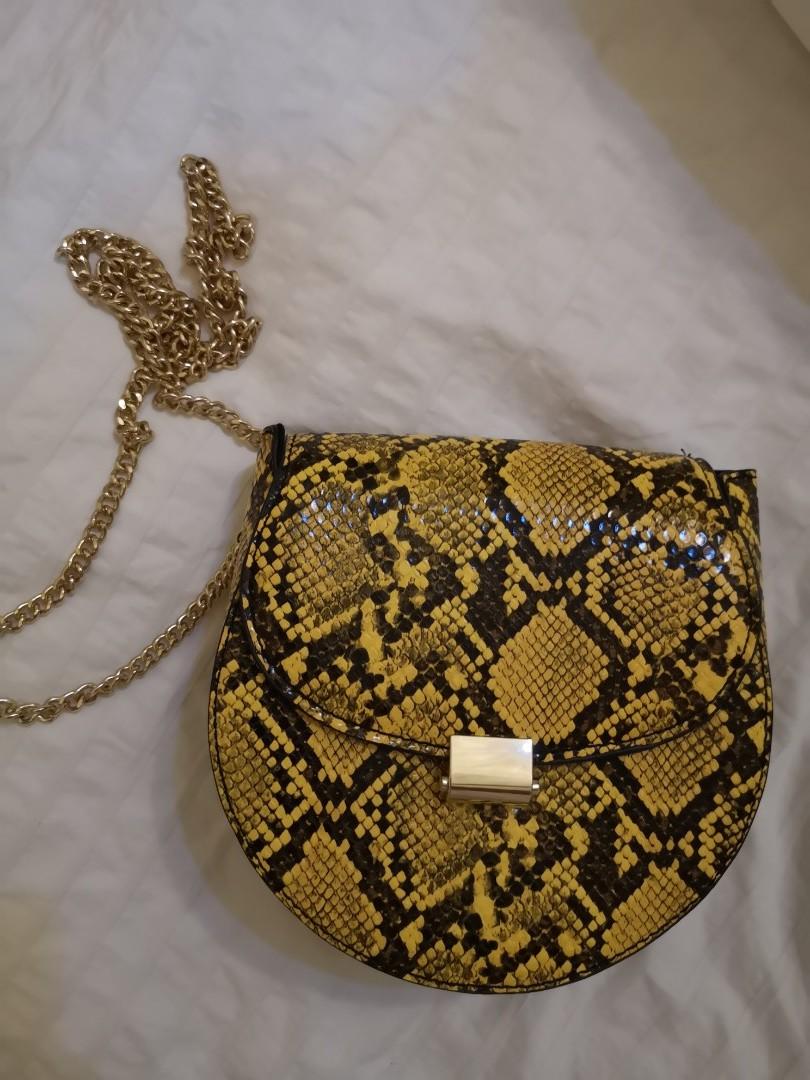 Snake print online bag mango