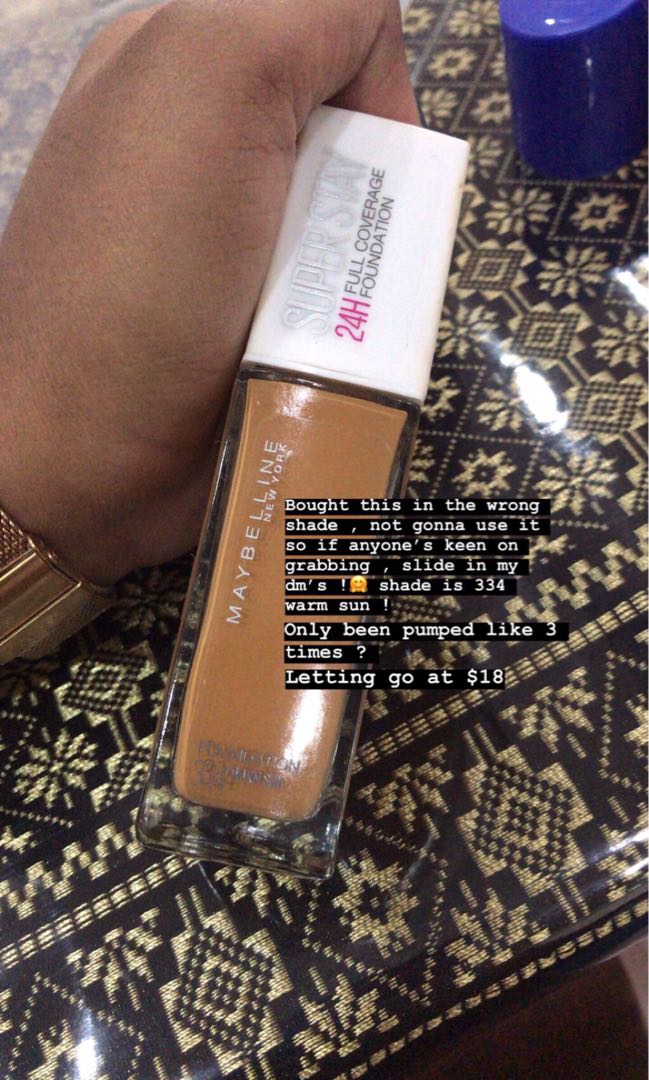 maybelline cushion foundation dm