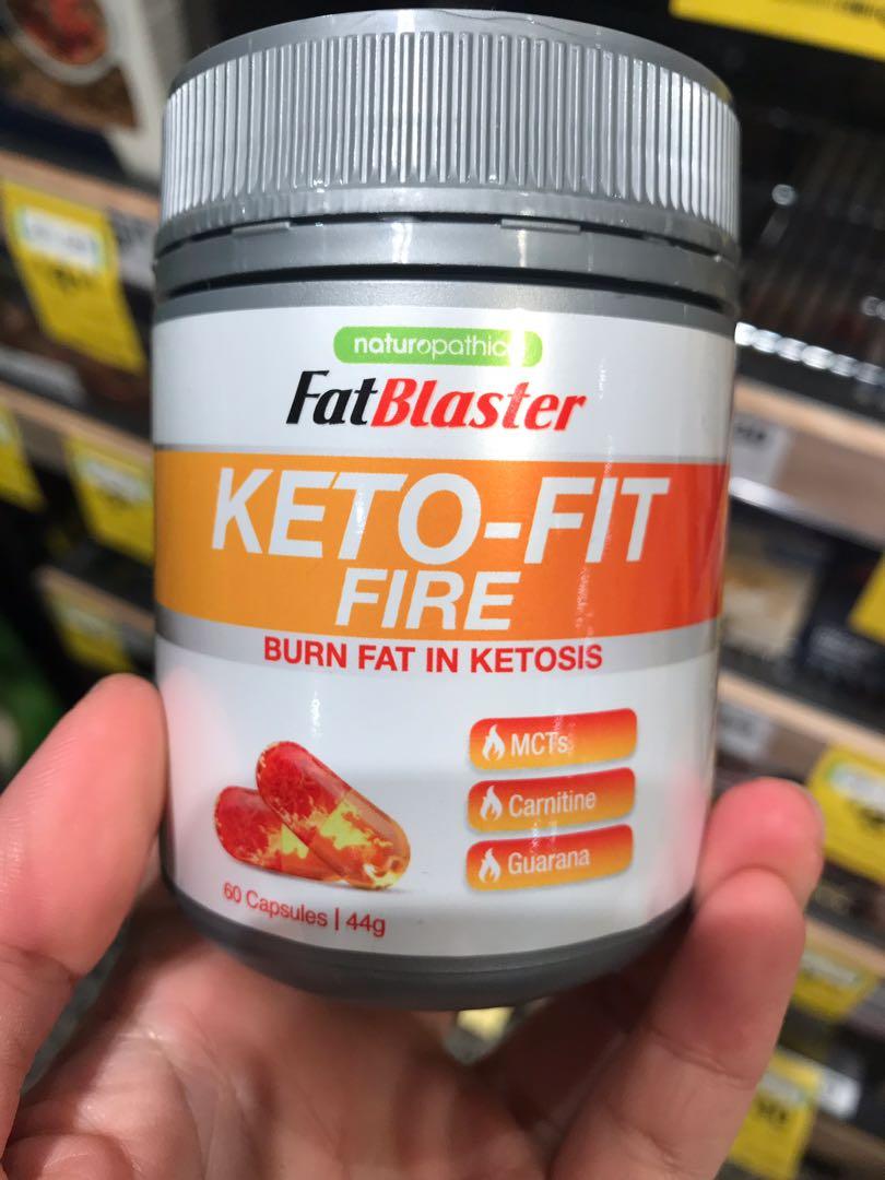澳洲直送 Naturopathica Fatblaster Keto Fit Fire 60 Capsules 生酮
