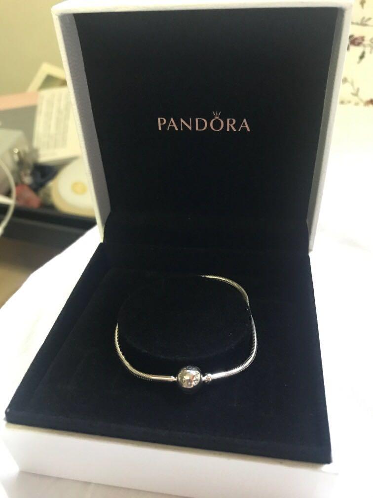 Pandora Me silver snake chain bracelet 