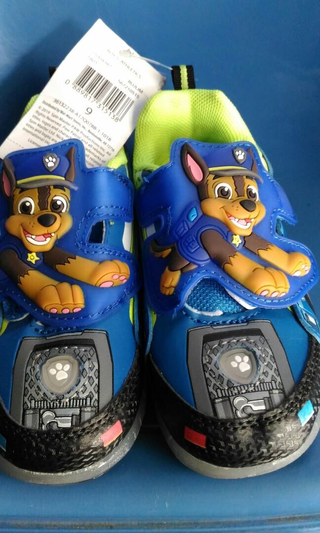 paw patrol light up slippers