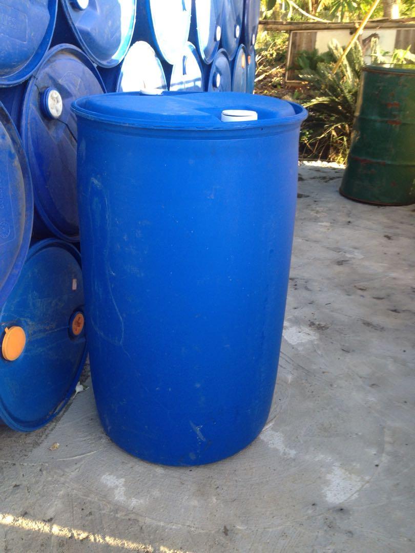 Plastic blue drum, Commercial & Industrial, Construction & Building
