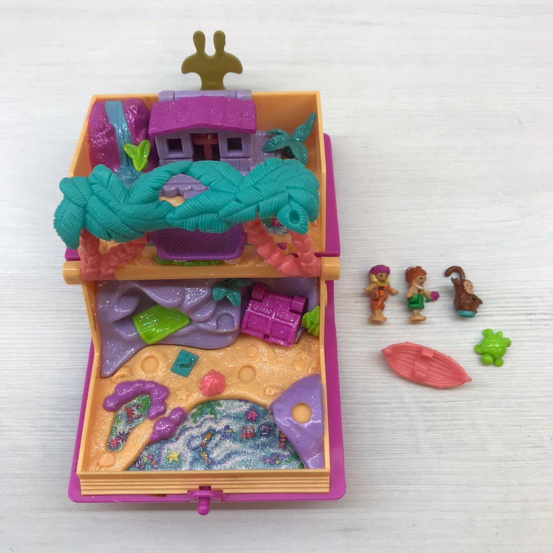 Polly pocket glitter shop island
