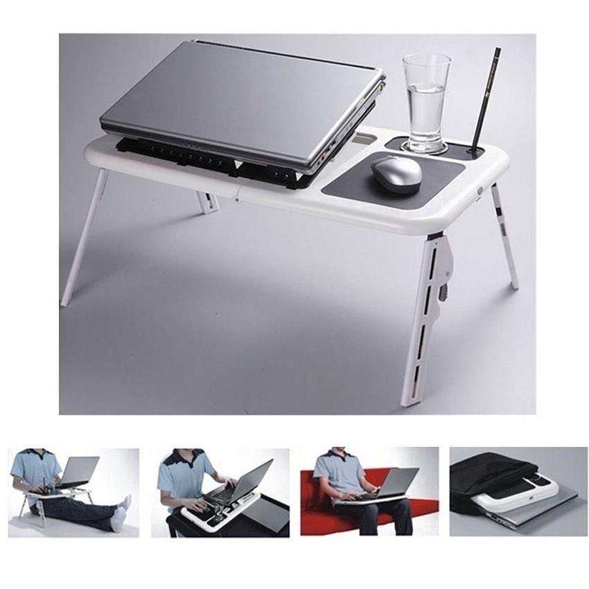 Portable Foldable Laptop Table with Cooling System, Computers & Tech