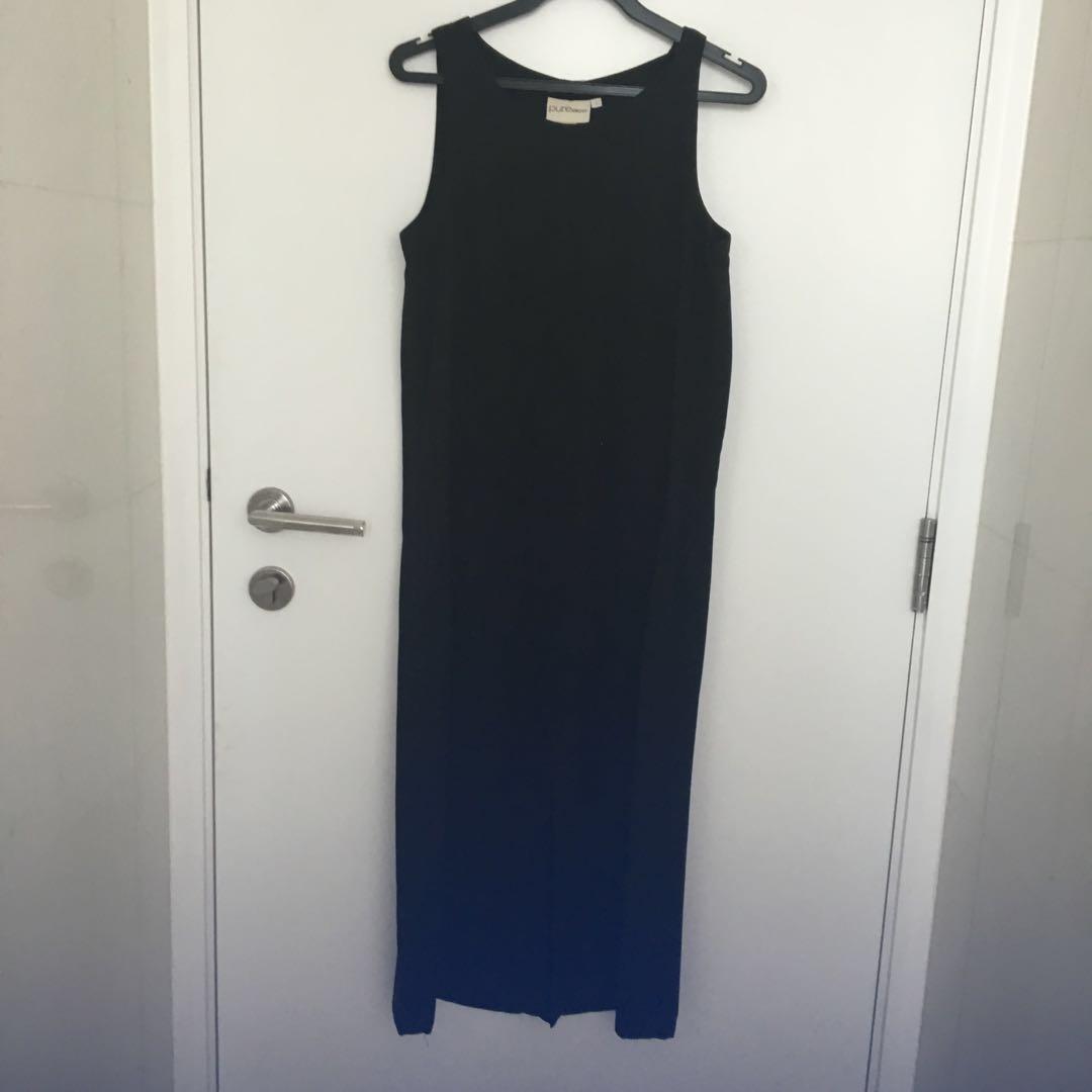 Dkny black dress clearance