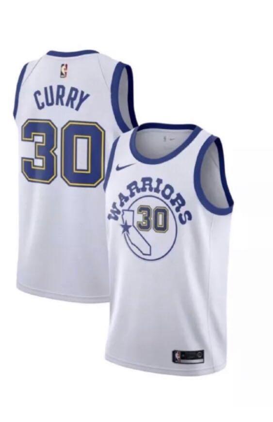 golden state white jersey