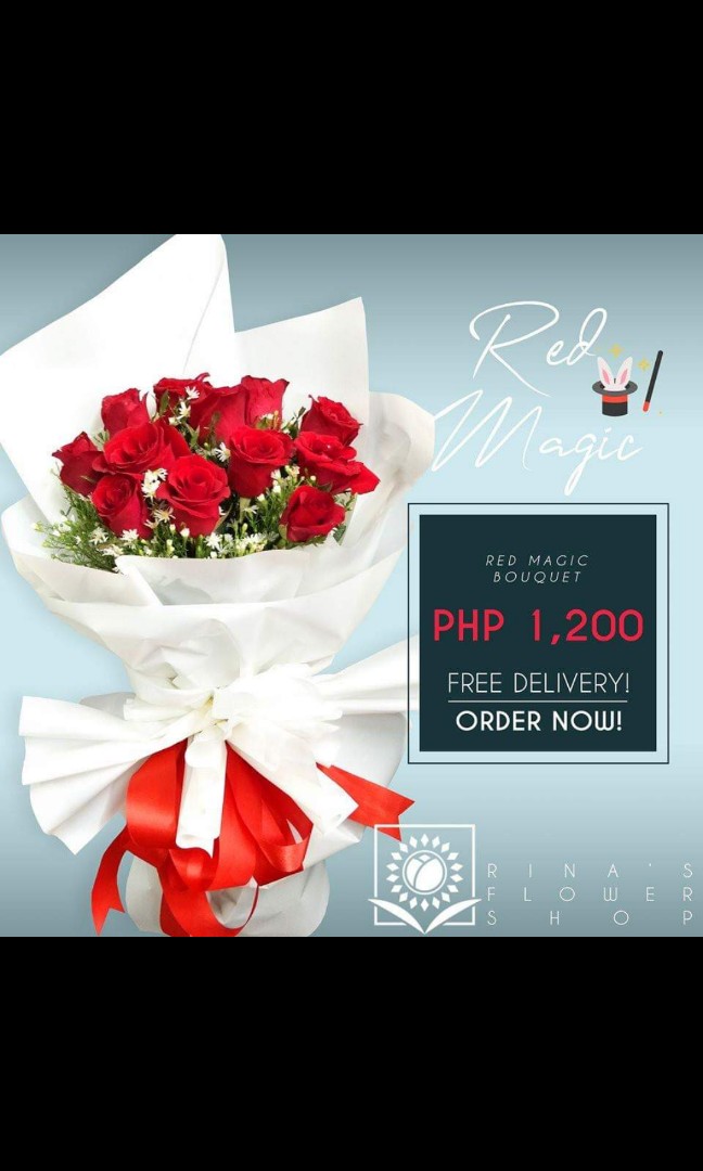 Red Magic Flowers Delivery Chocolates/Rose/Bouquet