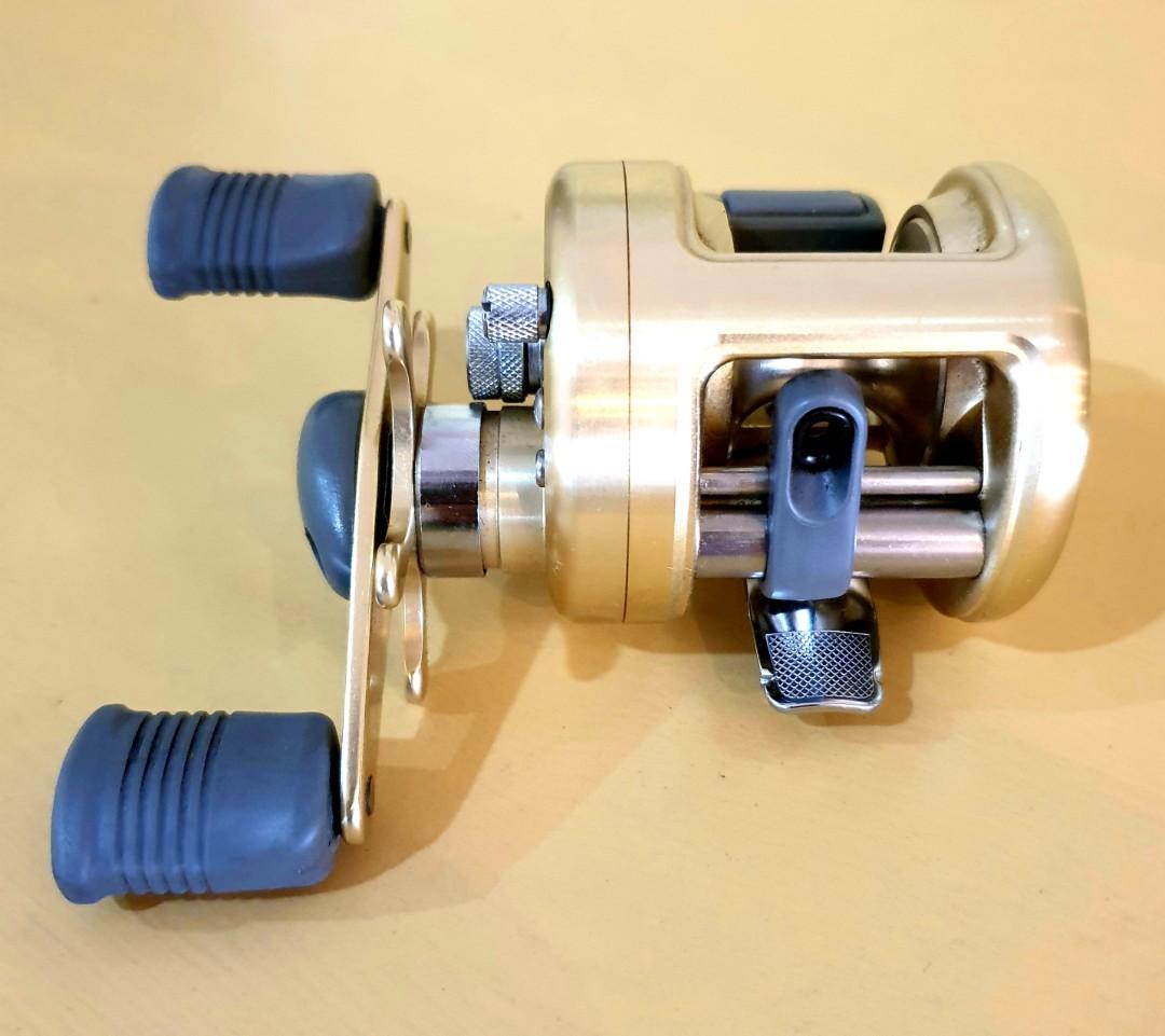 SHIMANO CALCUTTA 50 GOLD, Sports Equipment, Bicycles & Parts, Parts &  Accessories on Carousell