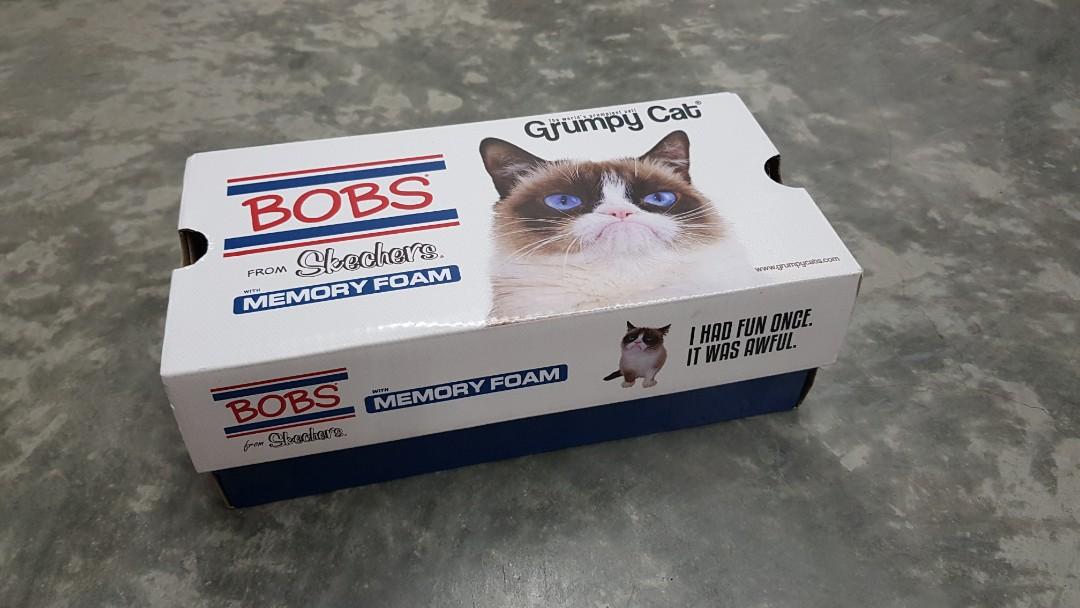 bobs skechers grumpy cat