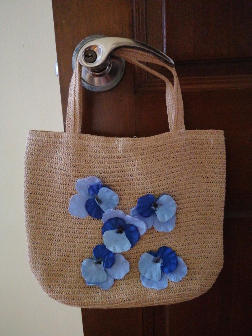 Sportsgirl straw bag discount