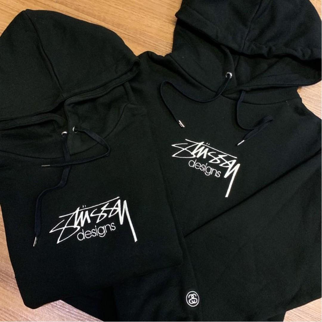 stussy cropped hoodie