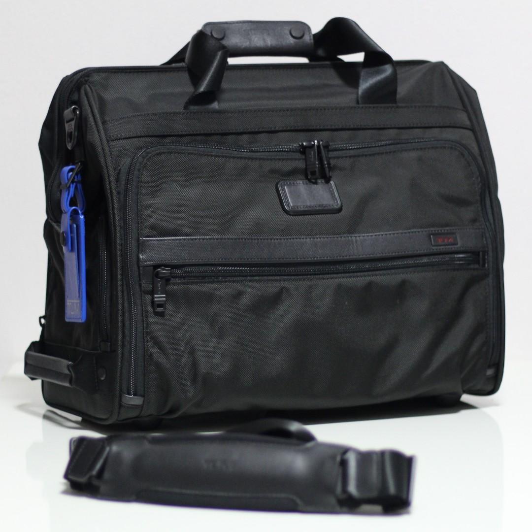 Tumi 221261D2U Alpha 2 Framed Soft Duffel Bag Men s Fashion Bags