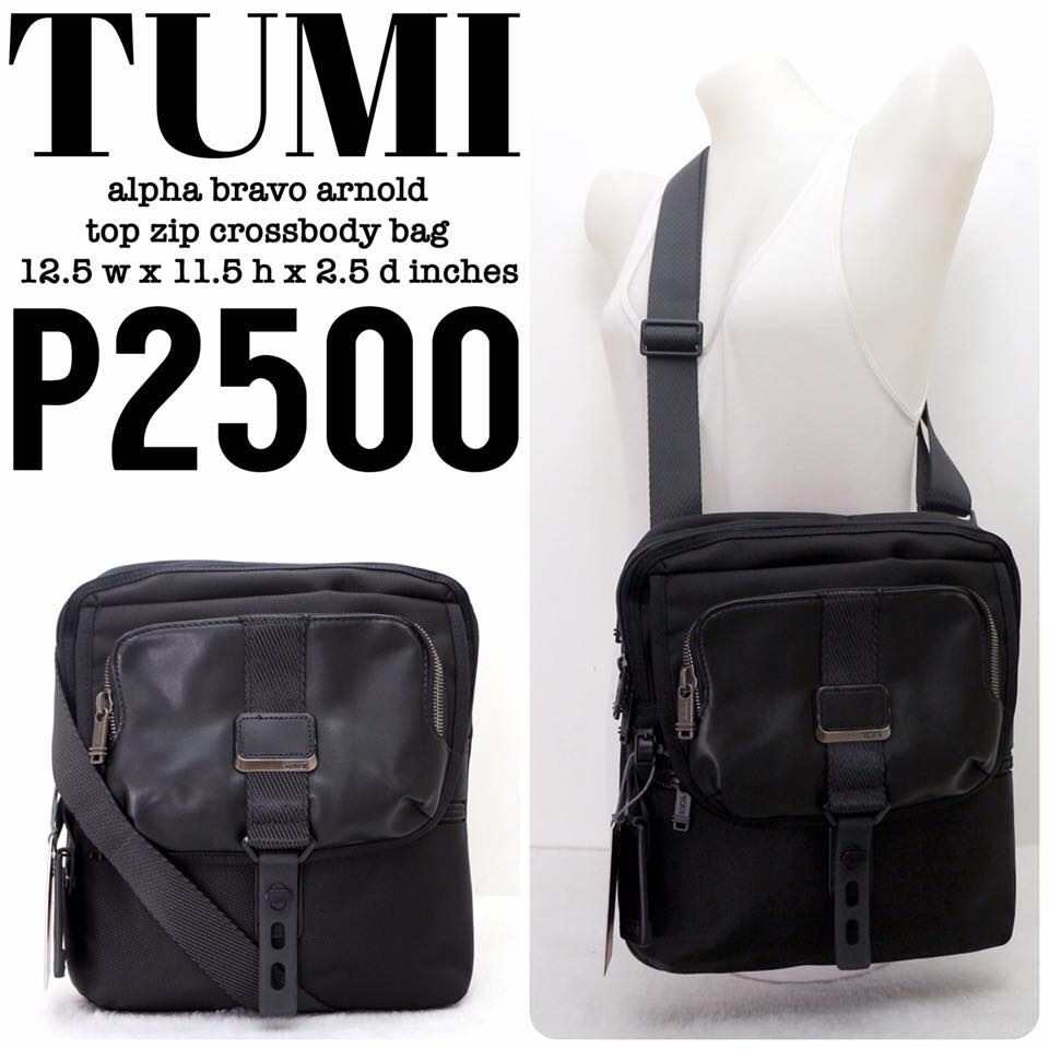 tumi alpha crossbody bag