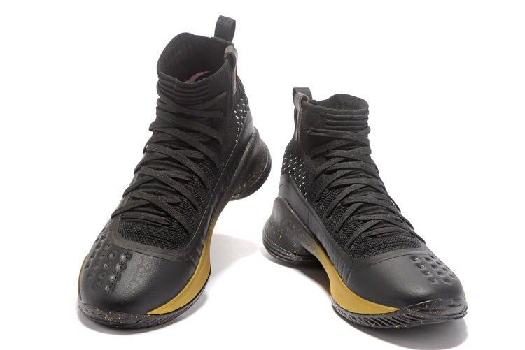 steph curry 4 black and gold