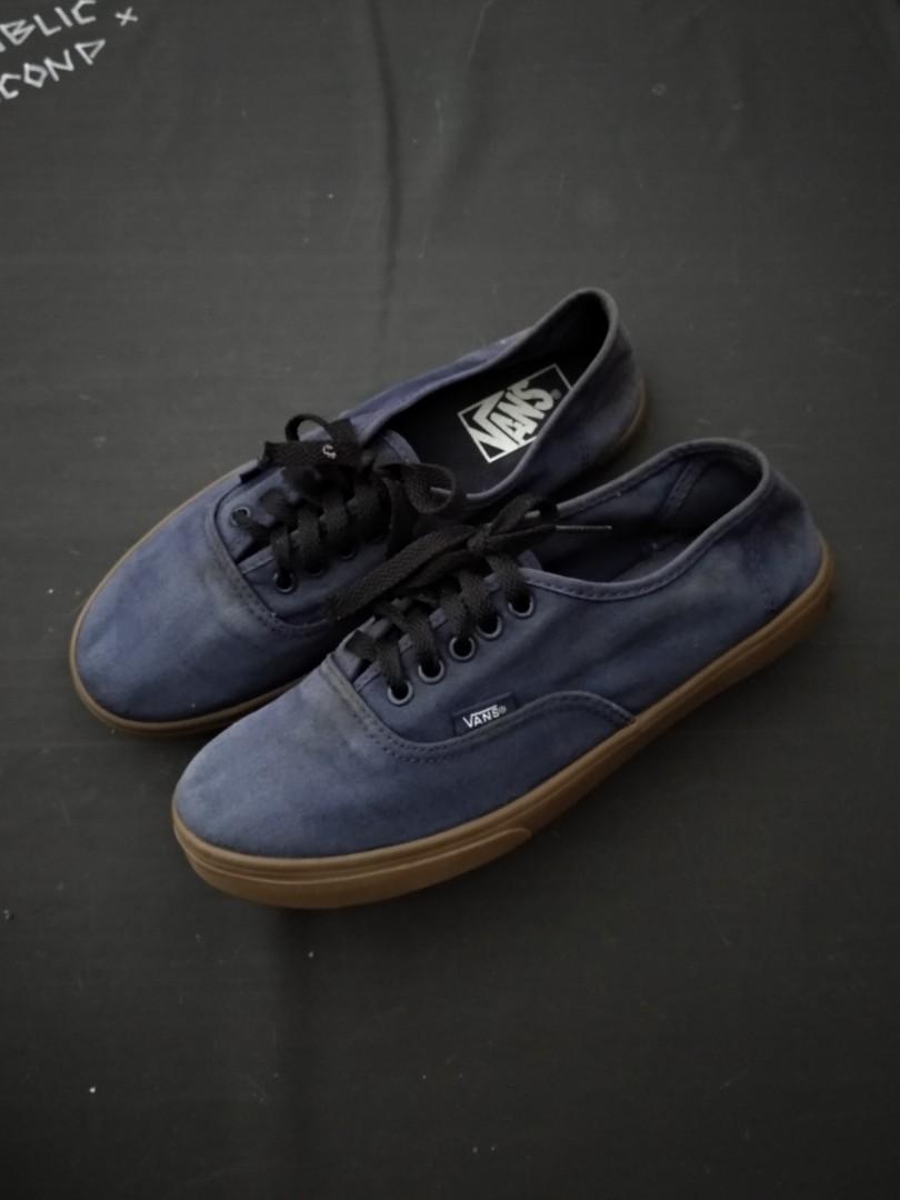 vans authentic lo pro navy womens